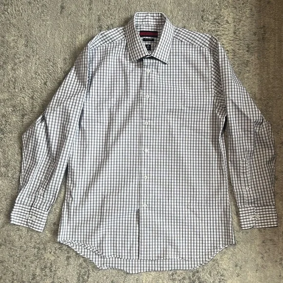 Architect | Shirts | Mens Architect Fitted Stretch Dress Shirt | Poshmark